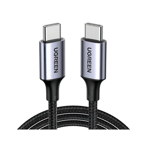 Cable USB-C a USB-C 60W PD 3A de 1 Metro Trenzado Ugreen