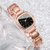 Relógio de Quartzo Rosé com Pulseira - GLOW - GLOW
