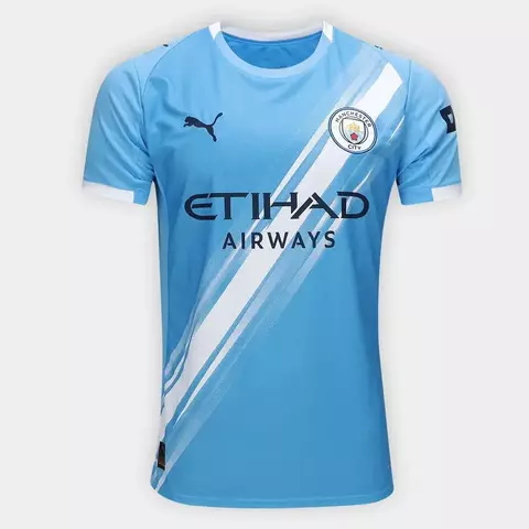 Camisa Manchester City I 25/26 - Torcedor Puma Masculina - Azul - comprar online