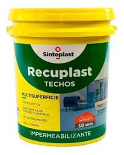RECUPLAST TECHOS 10 L BLANCO