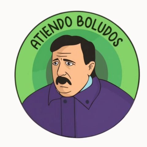 "Atiendo boludos" - comprar online