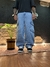 BAGGY CARGO CELESTE LISO - Style Factory