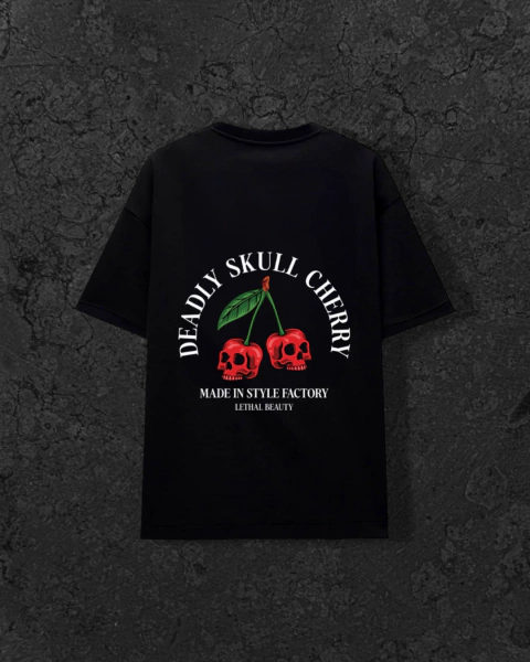 REMERA SKULL CHERRY - comprar online