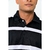 Camiseta Gola Polo Zek Masculina Listrada Slim - Azul Royal - comprar online