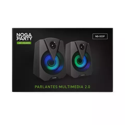 Parlante Multimedia Portátil USB | Noga NG-502P Original - comprar online