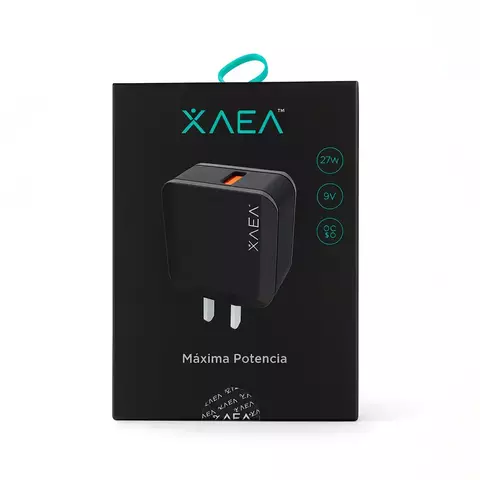 Cargador de Pared Xaea 27W | Quick Charge 3.0 con Cable Tipo C - comprar online
