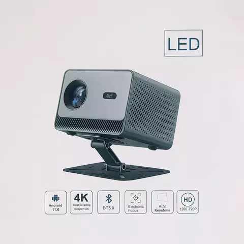 Proyector 4K Android 11 | WiFi 6 Bluetooth Full HD - comprar online