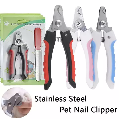 Cortador de unhas profissional para Pets, aço inoxidável. - comprar online