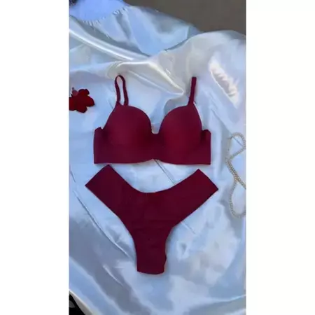 Conjunto Stella com calcinha fio duplo e sutiã reforçado - comprar online