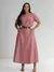Vendedor IndicadoConjunto Linho Feminino Saia Longa Com Fenda + Blusa Casual - Moda Feminina / Sem Cinto - loja online