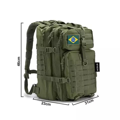 Mochila Tática Multicamadas,Grande Capacidade para Esportes Ao Ar Livre,Imperme