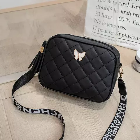 Bolsa de ombro quadrada com padrão de diamante para mulheres, bolsa crossbody de couro pu da moda para compras, bolsa portátil e bolsa