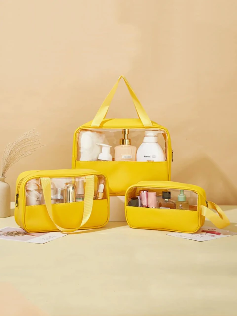 Conjunto De 13 Peças De Bolsa Cosmética Feminina - Modali Bolsas