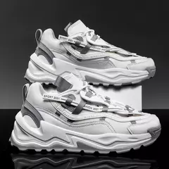 Tênis masculinos sapatos respirável