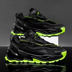 Tênis masculinos sapatos respirável