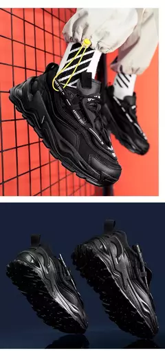Tênis masculinos sapatos respirável - loja online