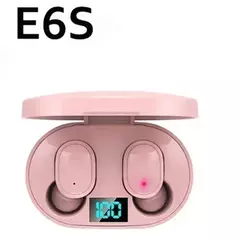 Tws e6s fone bluetooth fones de ouvido sem fio bluetooth com cancelamento ruído
