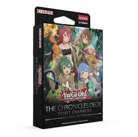 Yu-Gi-Oh O Deck das Crônicas Encantadoras Espirituais Foil