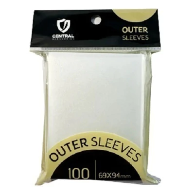 Central Shield Outer Sleeve Transparente 100un
