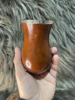 CUIA BAGO DE TOURO COM VIROLA EM ALPACA - BGA11 - comprar online