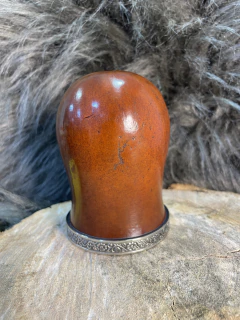 CUIA BAGO DE TOURO COM VIROLA EM ALPACA - BGA35