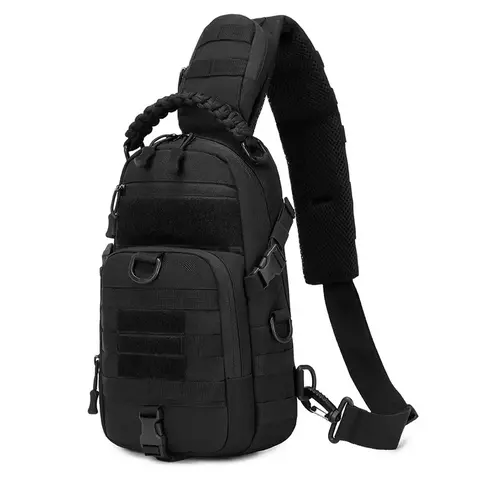 Bolsa de peito de acampamento mochila tática para homens