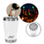 Copo Térmico com Tampa 473ml Com Neon Brilha no Escuro
