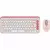 Logitech POP Icon Combo Rosa - Teclado y Mouse Inalámbrico Bluetooth Personalizable