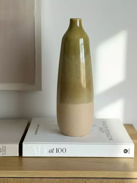 Vaso Colunas Verde - comprar online