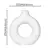Vaso plano minimalista simples em forma de rosquinha, vaso de flores único, dec - Click & Vai