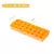Forma de coração com tampa bandeja de gelo de silicone reutilizável grande fo - loja online