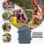 Mochila de viagem de mão masculina com sacos de vácuo para roupas, sacos de ar - Click & Vai