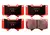 Pastillas de Freno Delanteras Premium para Toyota Hilux año 2011
