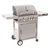 Churrasqueira Inox a Gás de Carrinho 3 Queimadores