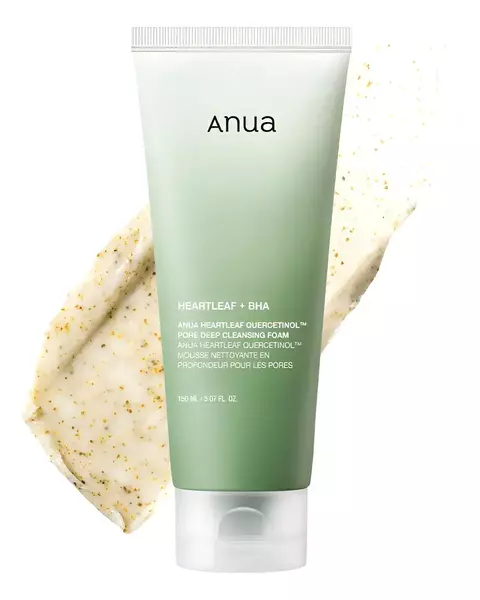 ANUA HEARTLEAF QUERCETINOL PORE DEEP CLEANSING FOAM 150ML