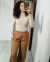 Calça Pantalona Zara com Cinto na internet