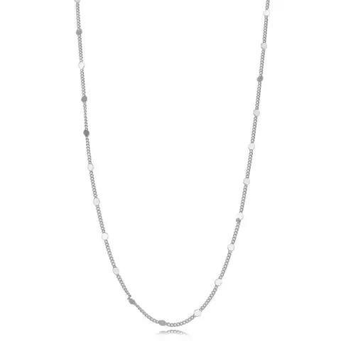 Colar Longo Charme/ Banho Ródio - comprar online