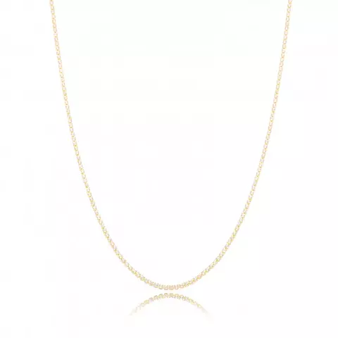 Choker Riviera 2mm / Banho Ouro 18k