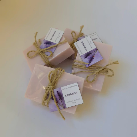 Sabonete Artesanal de Lavanda, 100g. - comprar online