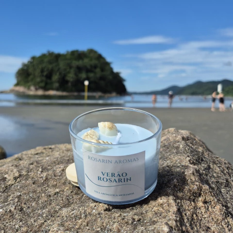 Vela Aromática Verão Rosarin - edição especial - comprar online