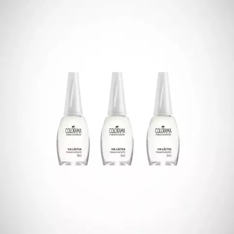 Kit 3un - Esmalte Via Láctea Colorama - 8ml