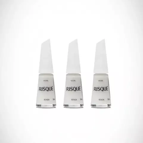Kit 3un - Esmalte Renda Risqué - 8ml