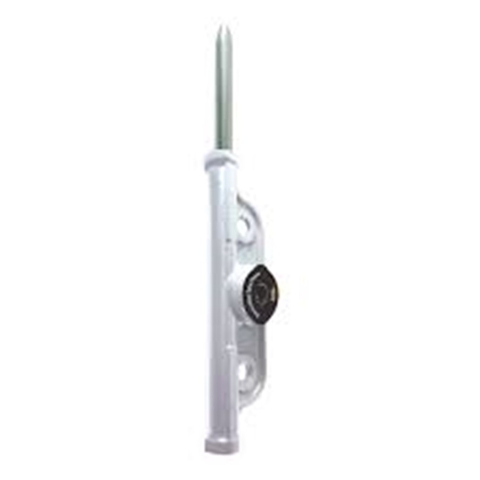 AGL FECHADURA LATERAL TETRA CHAVE - CINZA