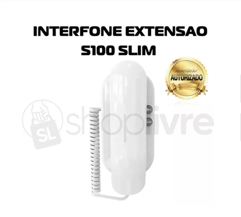 AGL INTERFONE MONOFONE DE PAREDE EXTENSAO UNIVERSAL S100