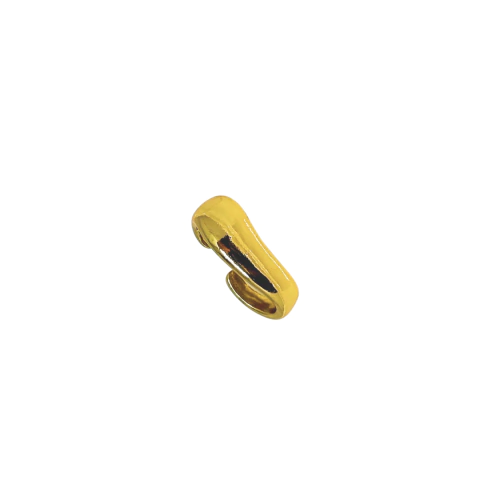 Piercing Fake Escultural Dourado - comprar online