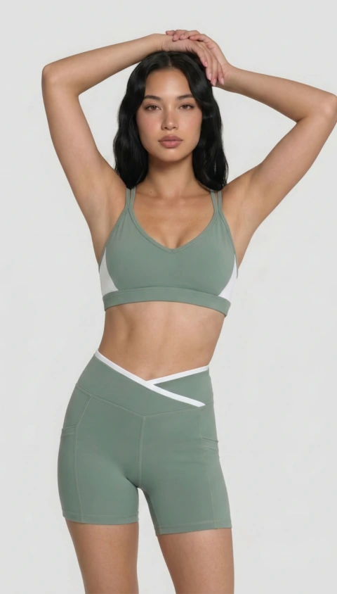 Top combinado con 4 tiras ATC79