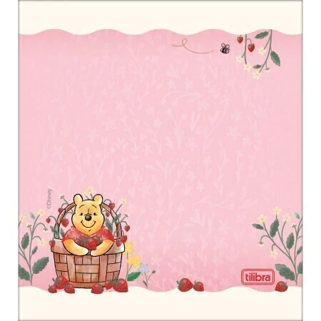 Bloco Tilembrete Pooh 100 Folhas Tilibra