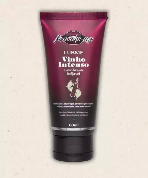 LUBME LUBRIFICANTES BEIJÁVEIS 60G - PROVOKE-ME VINHO INTENSO - comprar online