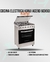 Cocina Eléctrica Kanji Acero 60x50