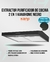 Extractor Purificador de Cocina Kanjihome Negro